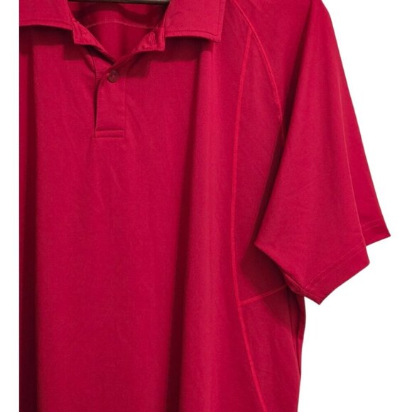 Cutter & Buck Red CBUK Grip Polo Shirt Sz L - Picture 3 of 11